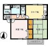 サンハイム撫川 A棟の間取り画像