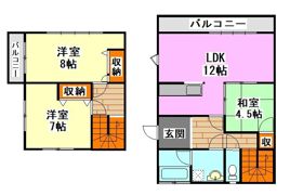 g.u.court秋松の間取り画像