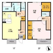 ベル・アジュールⅡAB B棟の間取り画像