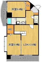 サンシャイン十番館曽根の間取り画像