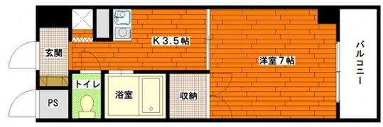 カサデソル己斐の間取り画像