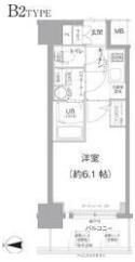 エスリード南森町ラグシスの間取り画像