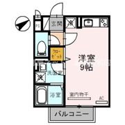 セジュールIHARAの間取り画像