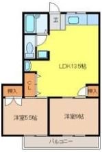 清和荘の間取り画像