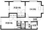 With楡木の間取り画像