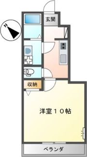 プランドール・三津屋の間取り画像