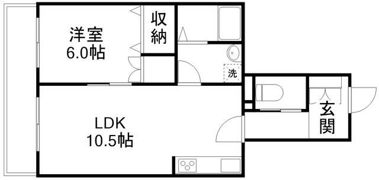 クレール ヴェールの間取り画像