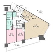 みなとみらいミッドスクエア ザ・タワーレジデンスの間取り画像