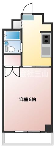 渡久第2ビルの間取り画像