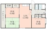 ロゼ九品寺の間取り画像
