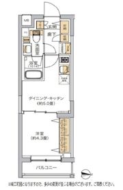リビオメゾン湯島の間取り画像