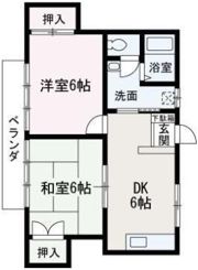 パレスの間取り画像