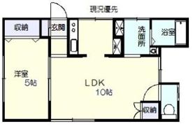 伊藤貸家の間取り画像