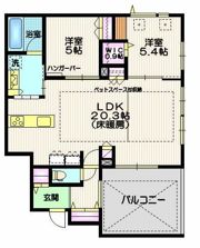 マウロア碑文谷の間取り画像