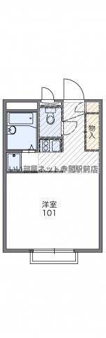 レオパレスONE’Sの間取り画像