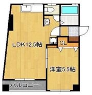 中津口小住ビルの間取り画像
