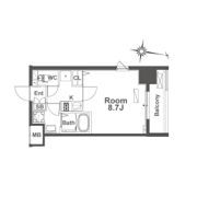 TLRレジデンス本町WESTの間取り画像