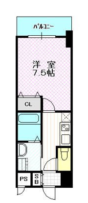 ブランブリエ京橋の間取り画像