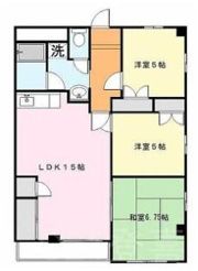 レインボー第二の間取り画像