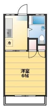 コーポ小嶋の間取り画像