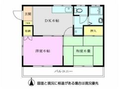 ウッディハイツの間取り画像
