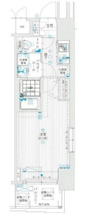 レオンコンフォート本町東の間取り画像