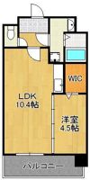 竪町センタービルの間取り画像
