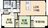 スカイアーク51五日市の間取り画像