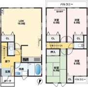 北浦和ハウスの間取り画像