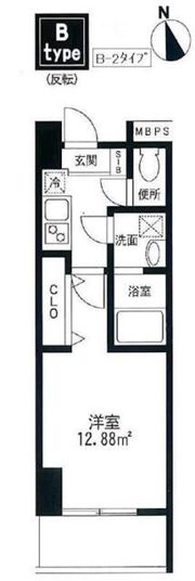 T．P．Cレジデンス府中の間取り画像
