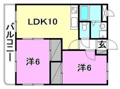 マリベール筒井の間取り画像