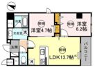 神戸海岸通 萬利Residenceの間取り画像