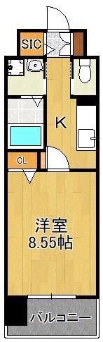 LEGEND筒井の間取り画像