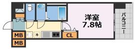 セオリー大阪EAST DOORの間取り画像