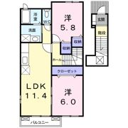 ボヌールメゾンの間取り画像