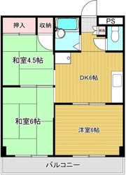 ドミールNの間取り画像