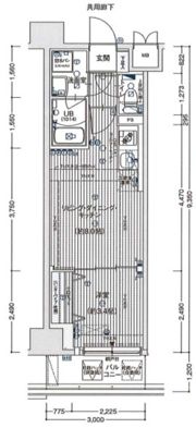 MAXIV大阪山坂の間取り画像