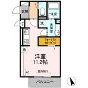 サリオス段原日出の間取り画像