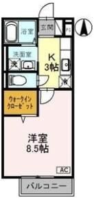 ブルースカイ山宗の間取り画像