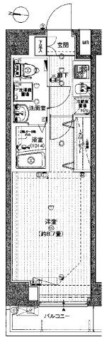 プレール・ドゥーク東陽町Ⅱの間取り画像