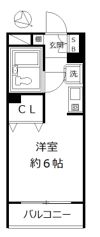 エスタ梅ヶ丘の間取り画像