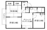 グランコート鴨川の間取り画像