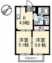 フレグランス 96の間取り画像
