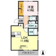 エクセラン Aの間取り画像