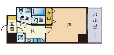 ピュアドームエクサイト博多アネックスの間取り画像