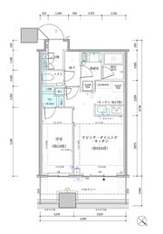パークタワー勝どき サウス棟の間取り画像