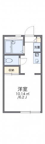 レオパレスミレニアムの間取り画像