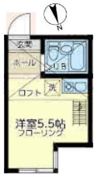 ユナイト南太田ジヴェルニーの間取り画像