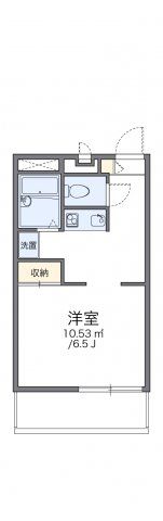 レオパレスりんどうの間取り画像