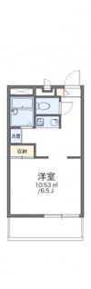 レオパレスりんどうの間取り画像